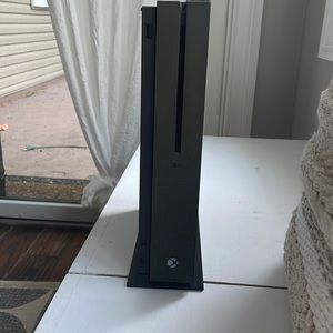 Pretty new, Xbox 1 S Battlefield edition. In great condition with much storage.